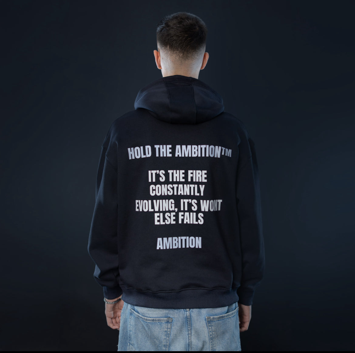 HOLD THE AMBITION™ Hoodie (Navy)