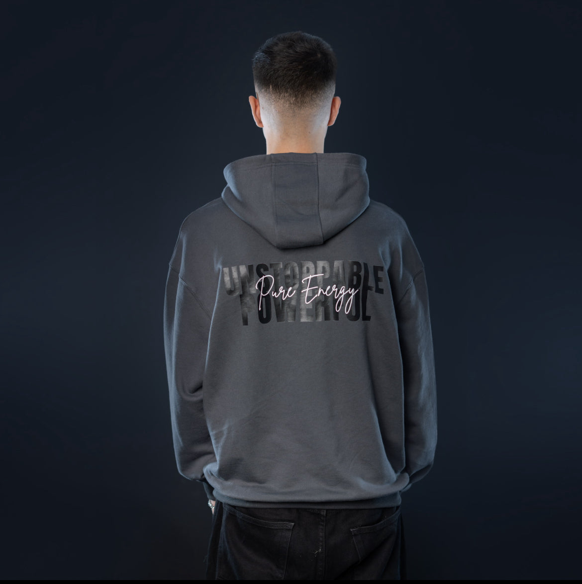 UNSTOPPABLE PURE FORCE Hoodie (Grey)